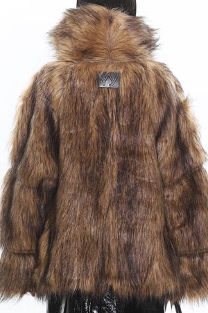 Casual Day Outfits, Easy Trendy Outfits Crime Time Reversible Fur Jacket