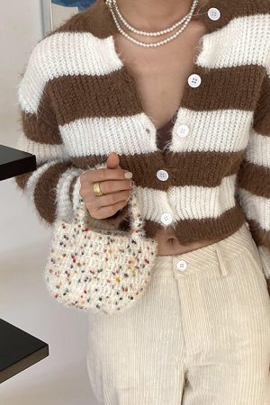 Casual Day Outfits, Easy Trendy Outfits Crochet Mini Bag