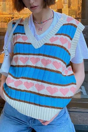 Casual Day Outfits, Easy Trendy Outfits Danish Pastel Aesthetic Vest