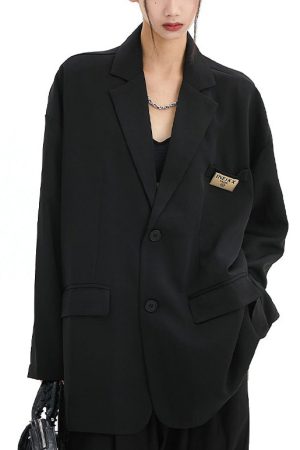 Casual Day Outfits, Easy Trendy Outfits Dark Academia Aesthetic Blazer