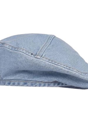 Casual Day Outfits, Easy Trendy Outfits Denim Beret Hat