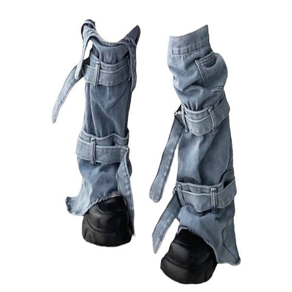Casual Day Outfits, Easy Trendy Outfits Denim Leg Warmers Casual Day Outfits, Easy Trendy Outfits Denim Leg Warmers