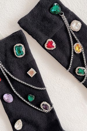 Casual Day Outfits, Easy Trendy Outfits Diamonds Socks