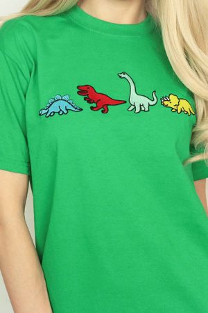 Casual Day Outfits, Easy Trendy Outfits Dinosaur Family T-Shirt