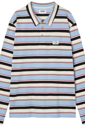 Casual Day Outfits, Easy Trendy Outfits Dorm Room Diaries Stripe Rugby Polo