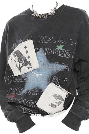 Casual Day Outfits, Easy Trendy Outfits Downtown Girl Aesthetic Sweatshirt