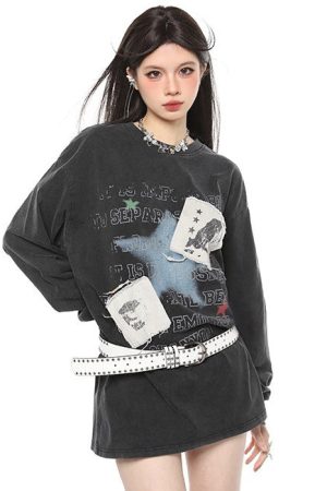 Casual Day Outfits, Easy Trendy Outfits Downtown Girl Aesthetic Sweatshirt