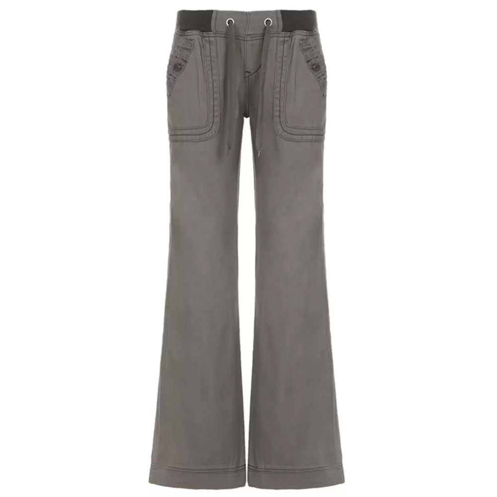 Casual Day Outfits, Easy Trendy Outfits Downtown Girl Drawstring Denim Pants Casual Day Outfits, Easy Trendy Outfits Downtown Girl Drawstring Denim Pants