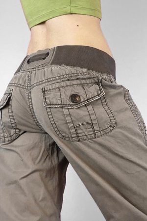 Casual Day Outfits, Easy Trendy Outfits Downtown Girl Drawstring Denim Pants