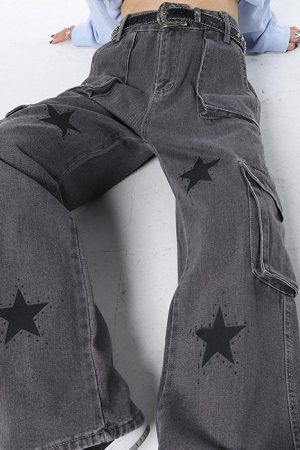 Casual Day Outfits, Easy Trendy Outfits Downtown Girl Star Baggy Jeans