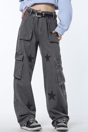 Casual Day Outfits, Easy Trendy Outfits Downtown Girl Star Baggy Jeans