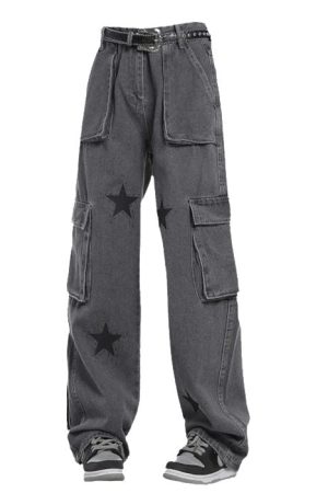 Casual Day Outfits, Easy Trendy Outfits Downtown Girl Star Baggy Jeans