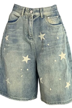 Casual Day Outfits, Easy Trendy Outfits Downtown Girl Star Shorts