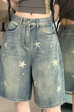 Casual Day Outfits, Easy Trendy Outfits Downtown Girl Star Shorts