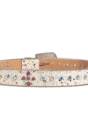 Casual Day Outfits, Easy Trendy Outfits Early 2000s Rhinestone Buckle Belt