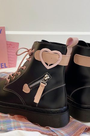 Casual Day Outfits, Easy Trendy Outfits Emo Aesthetic Boots