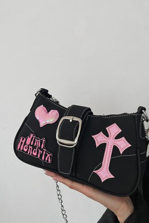 Casual Day Outfits, Easy Trendy Outfits Emo Girl Baguette Bag