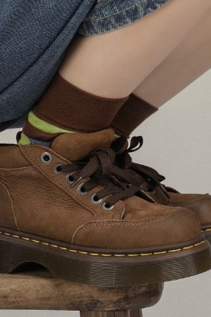 Casual Day Outfits, Easy Trendy Outfits English Autumn Platform Boots