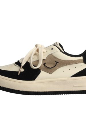 Casual Day Outfits, Easy Trendy Outfits Face Embroidery Aesthetic Black Sneakers