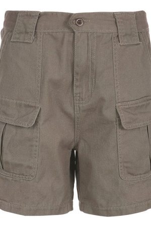 Casual Day Outfits, Easy Trendy Outfits Fairy Grunge Cargo Shorts