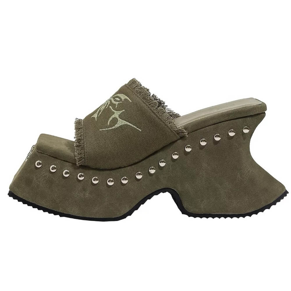 Casual Day Outfits, Easy Trendy Outfits Fairy Grunge Platform Slide Sandals Casual Day Outfits, Easy Trendy Outfits Fairy Grunge Platform Slide Sandals