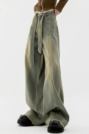 Casual Day Outfits, Easy Trendy Outfits Fairy Grunge Washed Jeans