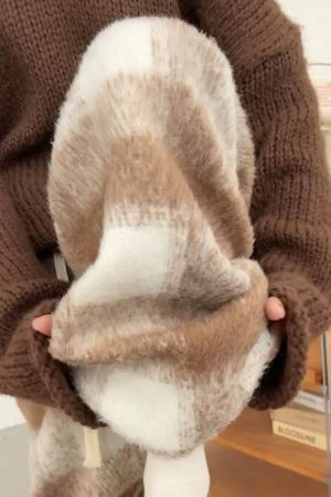 Casual Day Outfits, Easy Trendy Outfits Fall Feels Cozy Plaid Trousers