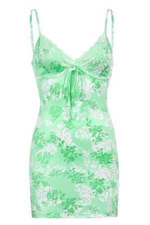 Casual Day Outfits, Easy Trendy Outfits Floral Slip Dress