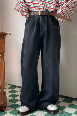 Casual Day Outfits, Easy Trendy Outfits Forbidden Boyfriend Wide Jeans