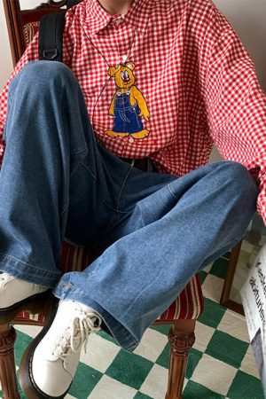 Casual Day Outfits, Easy Trendy Outfits Forbidden Boyfriend Wide Jeans