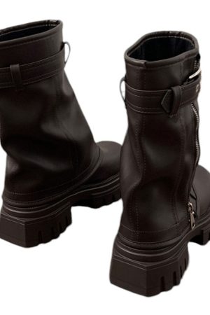 Casual Day Outfits, Easy Trendy Outfits Forbidden Girlfriend Chunky Boots