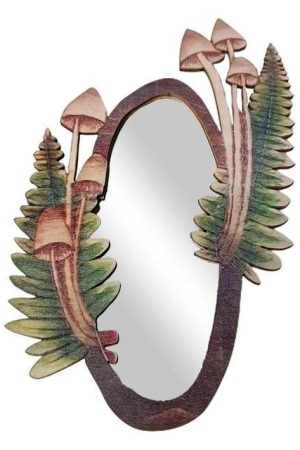 Casual Day Outfits, Easy Trendy Outfits Forest Mushroom Wooden Mirror
