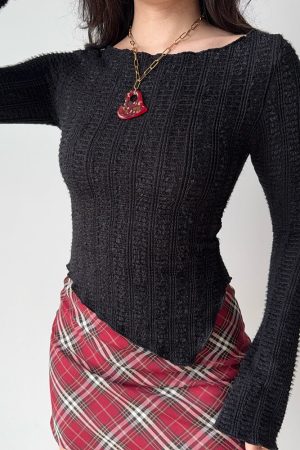 Casual Day Outfits, Easy Trendy Outfits Frazzled English Woman Asymmetrical Knit Top