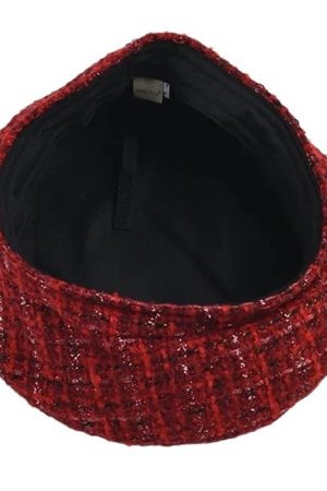 Casual Day Outfits, Easy Trendy Outfits French Girl Aesthetic Tweed Beret