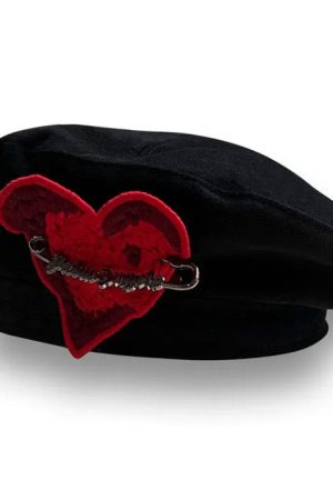 Casual Day Outfits, Easy Trendy Outfits French Kiss Heart Beret