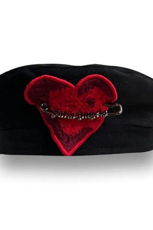 Casual Day Outfits, Easy Trendy Outfits French Kiss Heart Beret