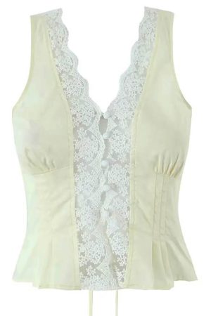 Casual Day Outfits, Easy Trendy Outfits French Summer Lace Top & Mini Skirt Co-Ord