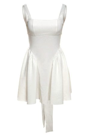 Casual Day Outfits, Easy Trendy Outfits Garden Of Envy Back-Tie Milkmaid Dress