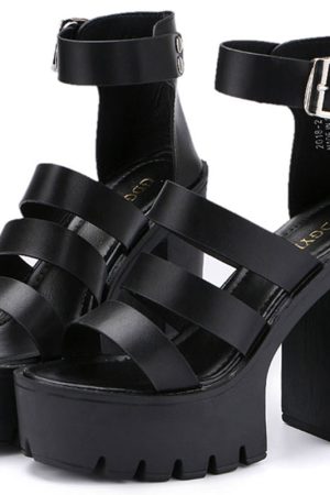 Casual Day Outfits, Easy Trendy Outfits Gigi Strap Heels