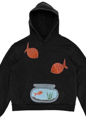 Casual Day Outfits, Easy Trendy Outfits Goldfish and Bowl Hoodie