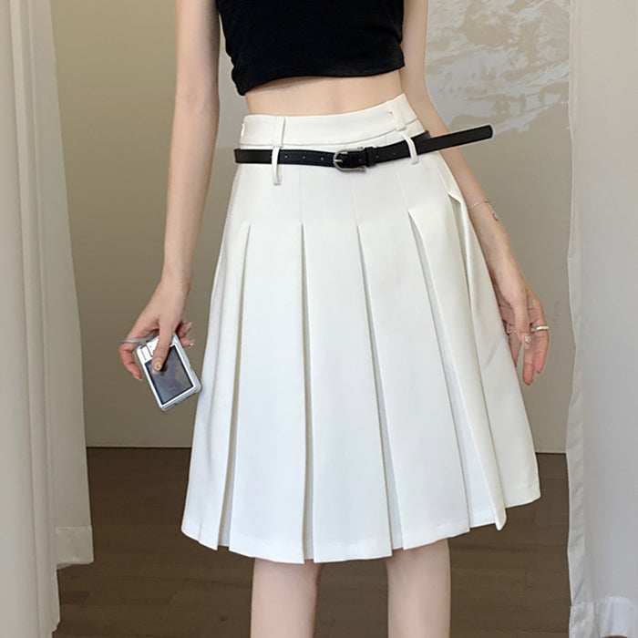 Casual Day Outfits, Easy Trendy Outfits Good Manners Midi Pleated Skirt Casual Day Outfits, Easy Trendy Outfits Good Manners Midi Pleated Skirt