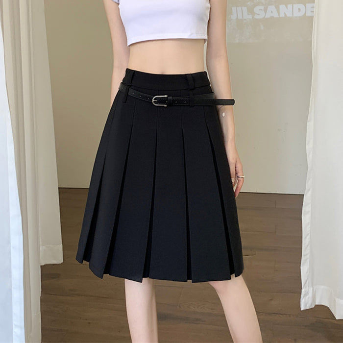 Casual Day Outfits, Easy Trendy Outfits Good Manners Midi Pleated Skirt Casual Day Outfits, Easy Trendy Outfits Good Manners Midi Pleated Skirt