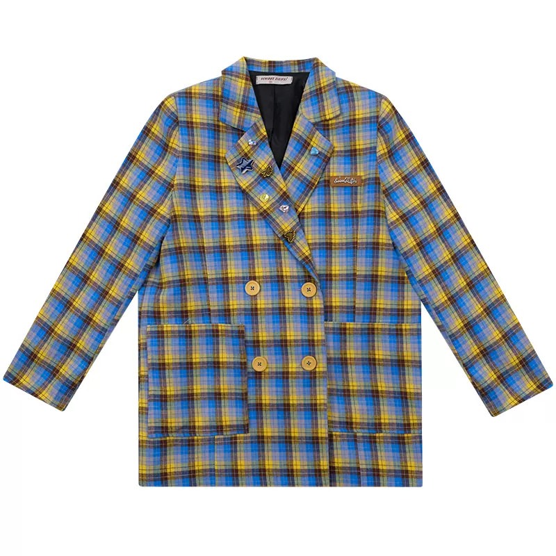 Casual Day Outfits, Easy Trendy Outfits Good Manners Oversized Plaid Blazer Casual Day Outfits, Easy Trendy Outfits Good Manners Oversized Plaid Blazer