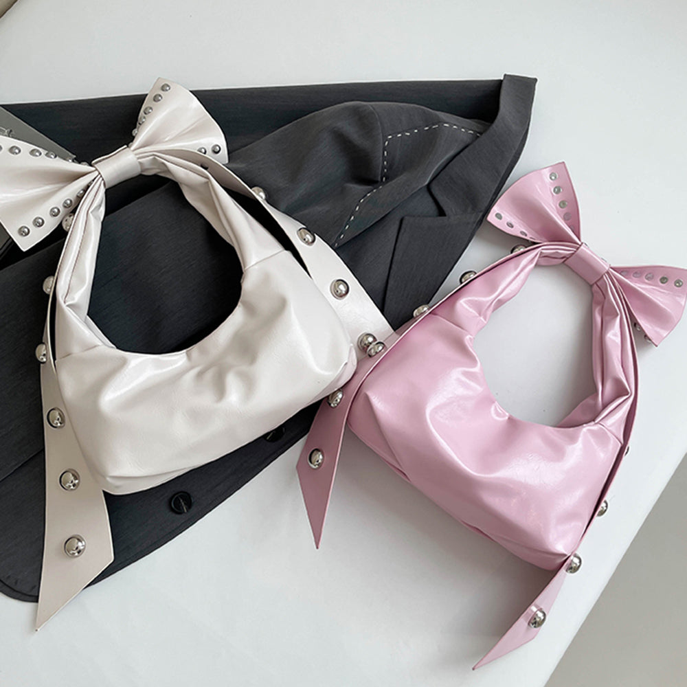 Casual Day Outfits, Easy Trendy Outfits Gossip Goes Around Bow Shoulder Bag Casual Day Outfits, Easy Trendy Outfits Gossip Goes Around Bow Shoulder Bag