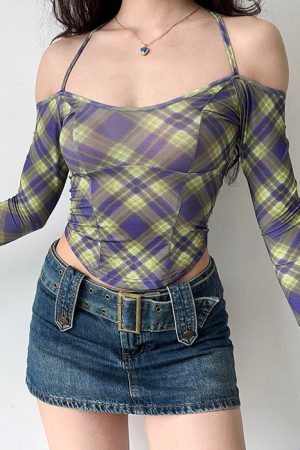 Casual Day Outfits, Easy Trendy Outfits Gossip Goes Around Halter Top