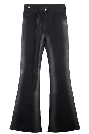 Casual Day Outfits, Easy Trendy Outfits Gradient Skinny Flare Jeans