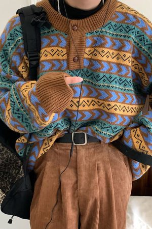 Casual Day Outfits, Easy Trendy Outfits Grandmacore Sweater