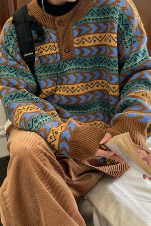 Casual Day Outfits, Easy Trendy Outfits Grandmacore Sweater