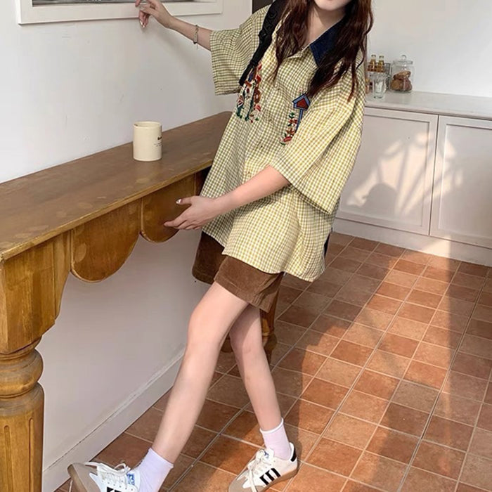 Casual Day Outfits, Easy Trendy Outfits Grandma's House Plaid Shirt Casual Day Outfits, Easy Trendy Outfits Grandma's House Plaid Shirt