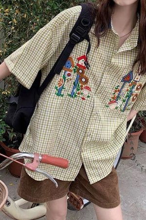 Casual Day Outfits, Easy Trendy Outfits Grandma's House Plaid Shirt